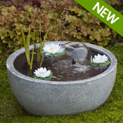 Fonte de jardim MINI BASSIN Cinza - Ubbink